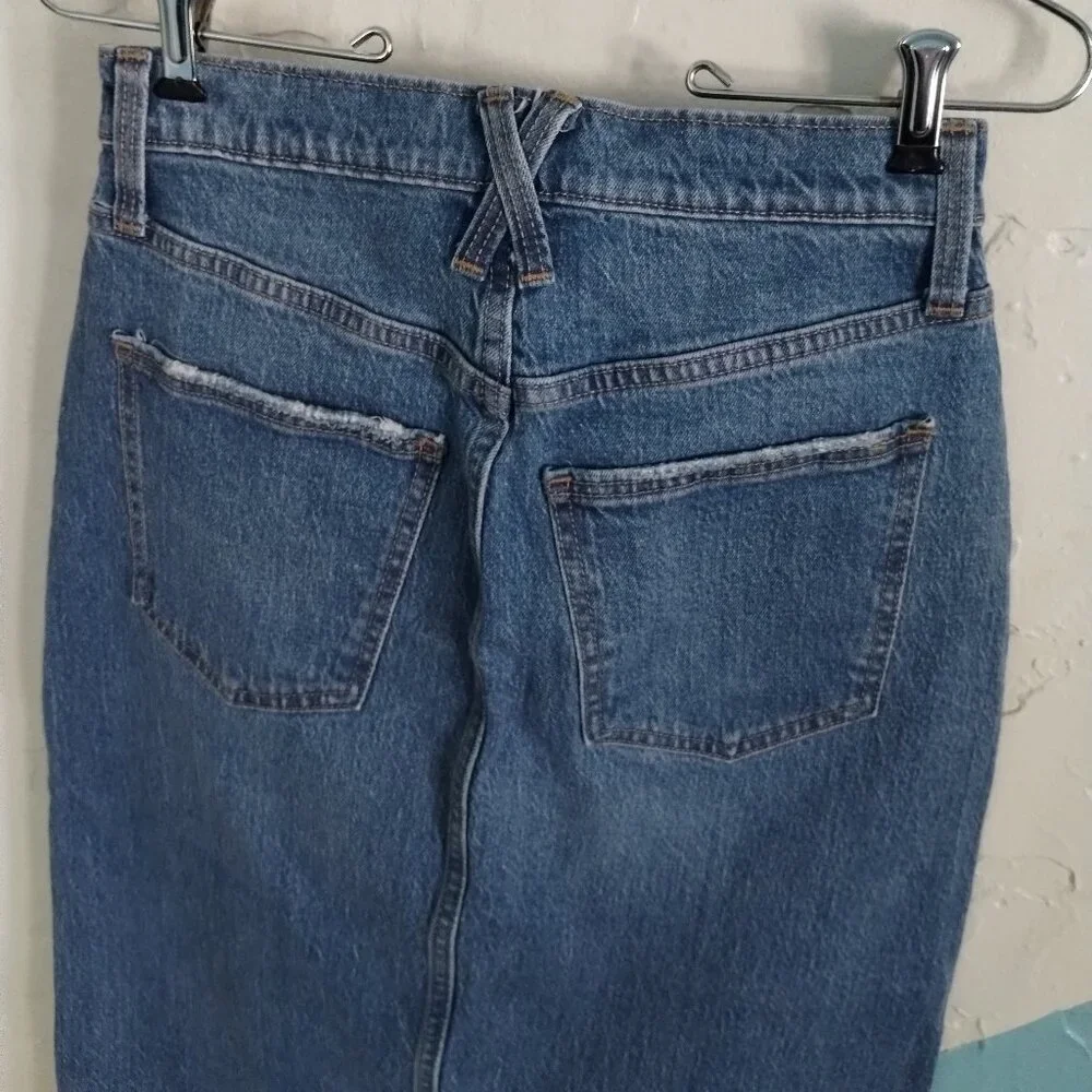 Universal Thread High-Rise Midi Jean Skirt - Picture 9 of 11